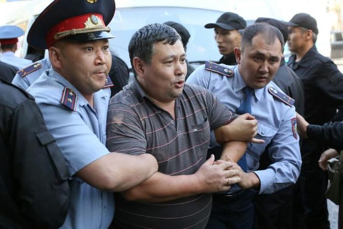 The interior ministry said 57 people had been detained