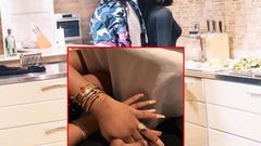 Davido proposes to Chioma with huge diamond ring