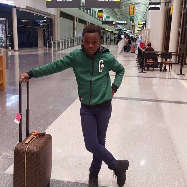 Jackie Appiah's son, Damien Agyemang