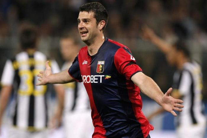 New Genoa manager Thiago Motta played for the club ad scored against Juventus in 2009