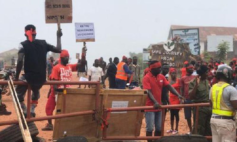 Samreboi protests