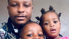 Kelvyn Boy and his daughters