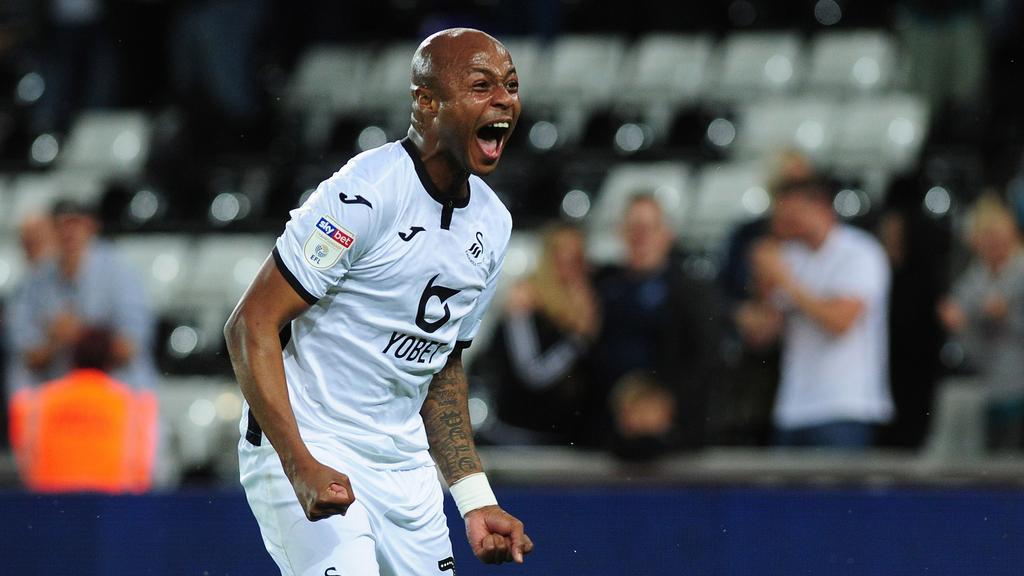 Andre Ayew has been in imperious form for Swansea this season