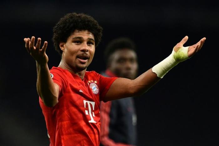 Germany winger Serge Gnabry claimed four goals as Bayern Munich thrashed Tottenham Hotspur 7-2 in London on Tuesday in the Champions League.