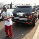 Funny Face with his Range Rover