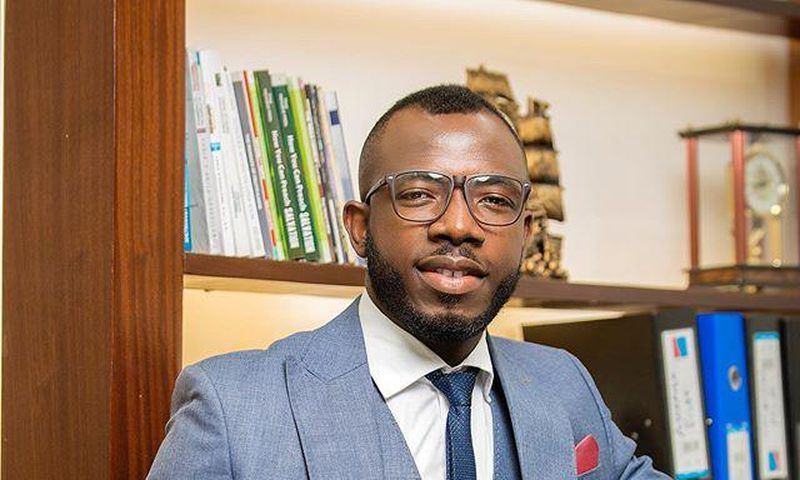 Ghanaian gospel musician Enoch Blessing Acquah, popularly known in the showbiz circles as EBA.
