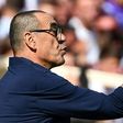 Maurizio Sarri made his debut on the Juventus bench after recovering from pneumonia.