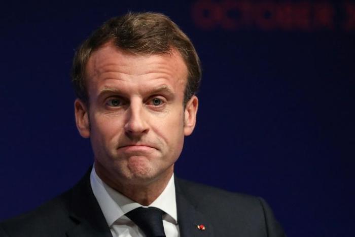 Comments about immigration by French President Emmanuel Macron, pictured October 30, 2019, sparked outrage in Bulgaria