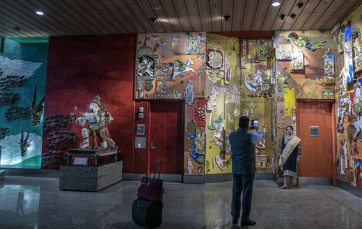 Welcome to Mumbai Airport. Your Gate Is Past the Art Museum.