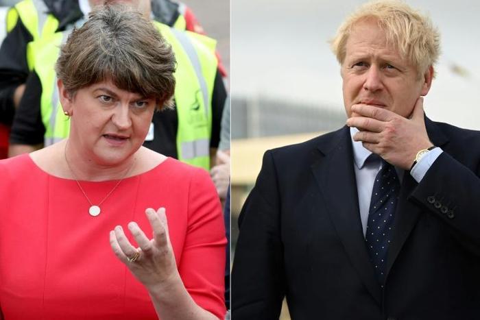 DUP leader Arlene Foster is expected to take to the stage at her party conference to attack Boris Johnson's freshly negotiated Brexit deal