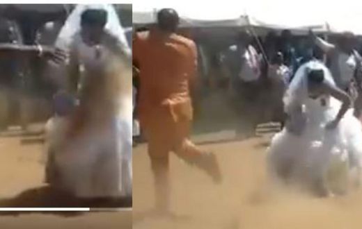 You might want to copy this couple’s dance if you want your wedding to go ‘viral’