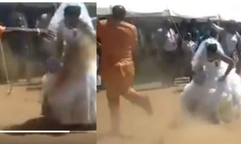 You might want to copy this couple’s dance if you want your wedding to go ‘viral’