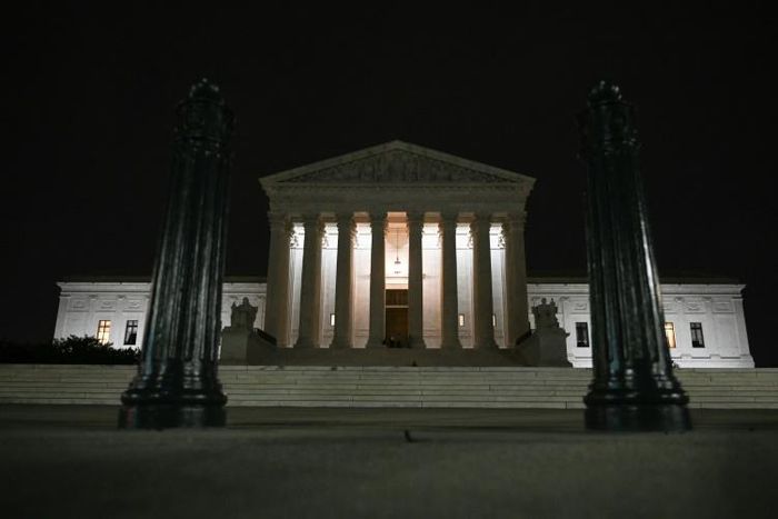 The Supreme Court building in Washington