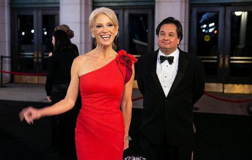 Stuck inside george and kellyanne's marriage