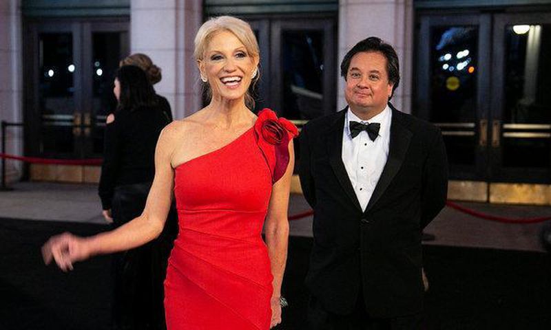 Stuck inside george and kellyanne's marriage