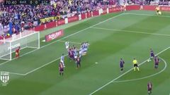 Lionel Messi free kick