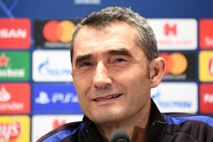 Barcelona's Spanish coach Ernesto Valverde said in Prague that the the postponement of the Clasico meant he had more freedom in team selection in the Champions League on Wednesday