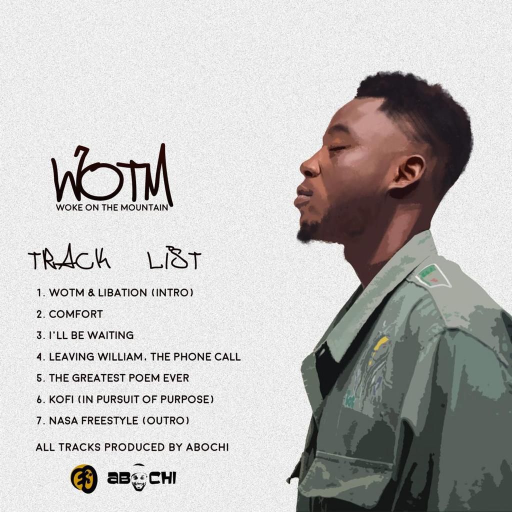 The album is made up of seven poems