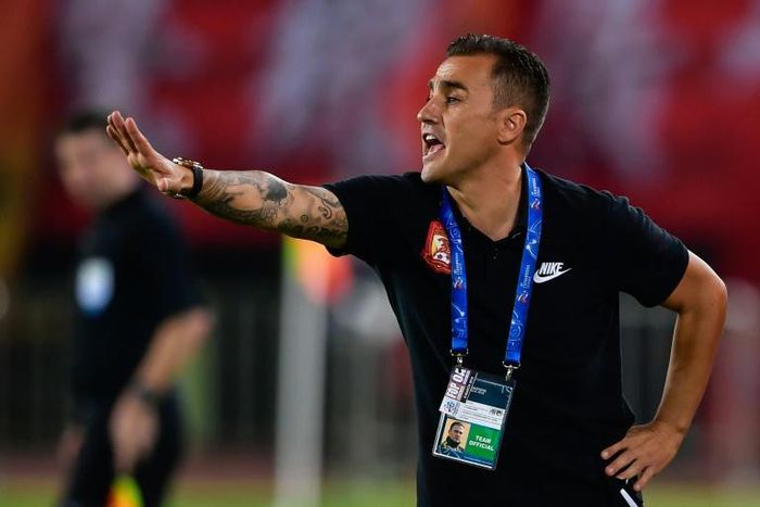 World Cup winner Fabio Cannavaro was named as China's new national head coach.