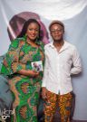 Koo Kumi and the Deputy Minister for Information, Nana Ama Dokua Asiamah Adjei