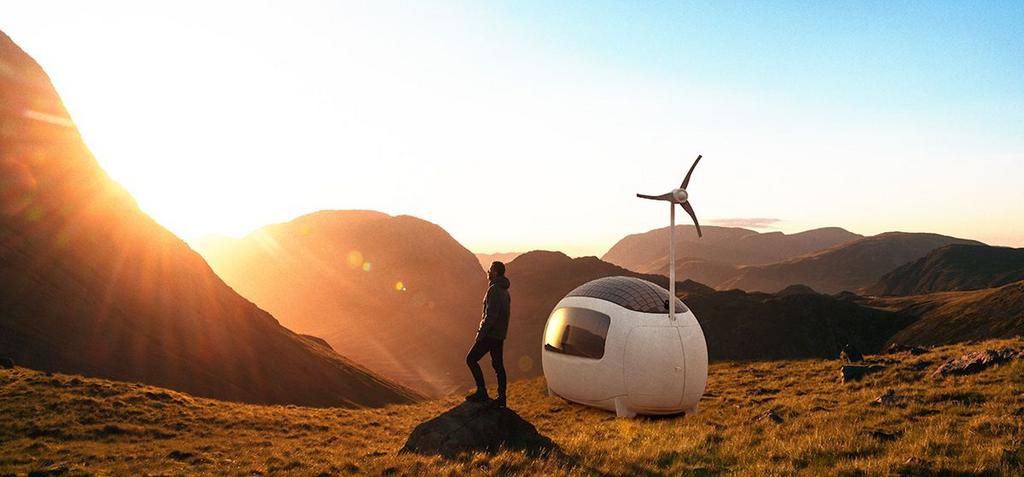 This Ecocapsule is Basically a Mobile Hotel Room