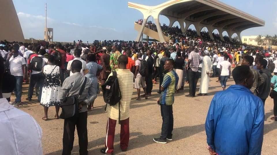 Scene at Independence Square