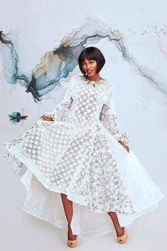 Ophelia Crossland A/W 19 Timeless Collection freezes the element of Time