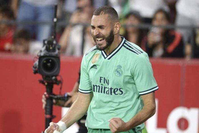 Karim Benzema scored the winner as Real Madrid beat Sevilla 1-0 on Sunday in La Liga