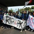 Protestors in Jakarta rally against the proposed changes which could affect millions, including gay and heterosexual couples who might face jail for having sex outside wedlock, or having an affair