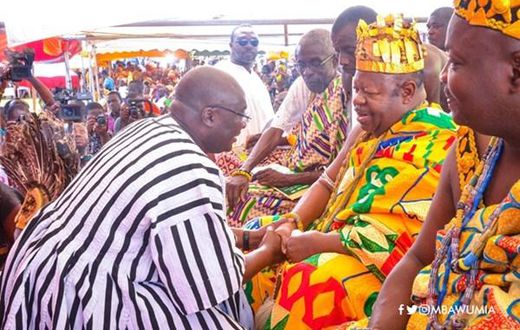 ‘Keep supporting NPP Gov’t; more development coming’ – Bawumia assures Krobo Chiefs