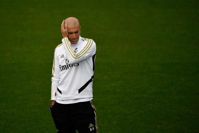 Real Madrid coach Zinedine Zidane is having a tough start to the new campaign