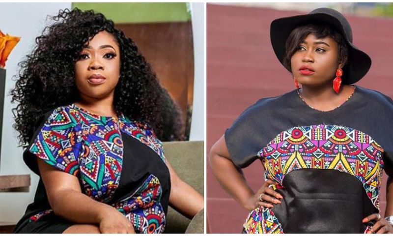 Moesha Boduong and Lydia Forson