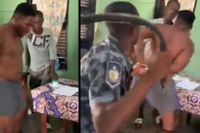 Brutalised man’s father begs IGP to lift interdiction on errant police officers, saying "there are no jobs"