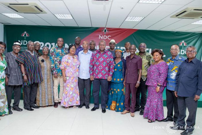 Mahama meets NDC Council of Elders