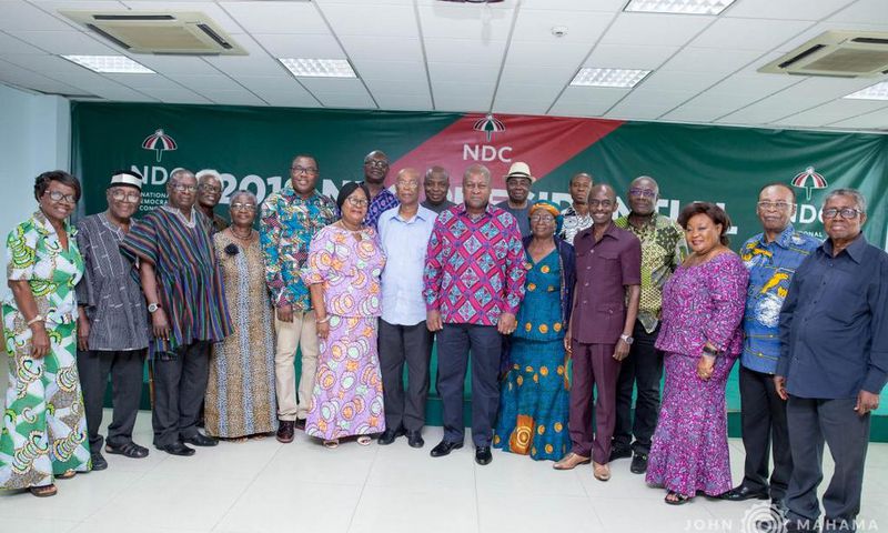 Mahama meets NDC Council of Elders