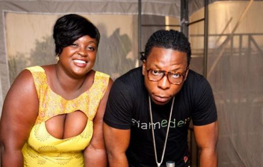 Edem with wife