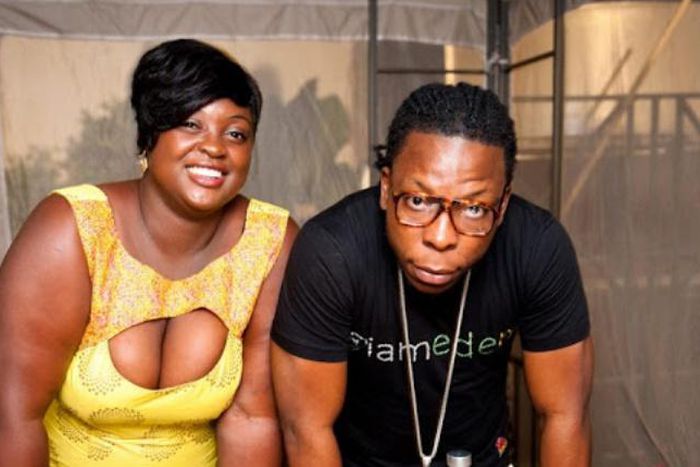 Edem with wife