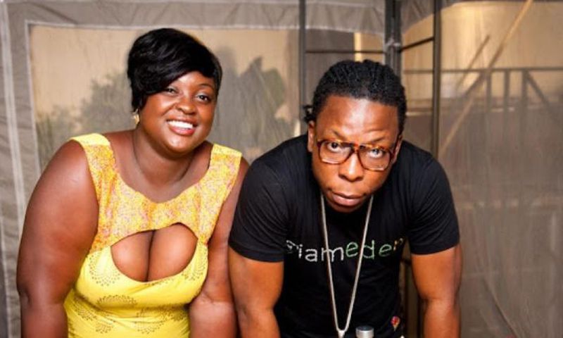 Edem with wife