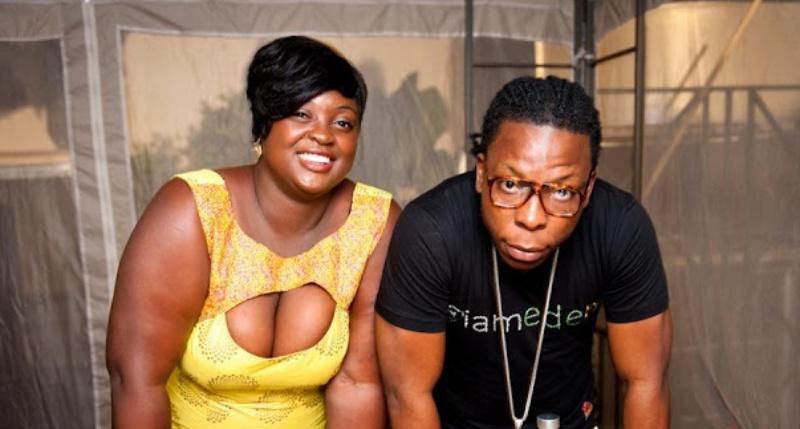 Edem with wife