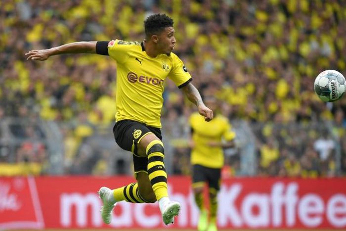 Dortmund's Jadon Sancho has pleaded for an end to racism in football