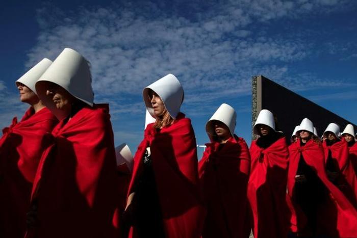 "The Handmaid's Tale" has become a feminist rallying point for the #MeToo generation