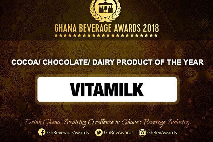 Vitamilk Ghana wins cocoa-chocolate product of the year award