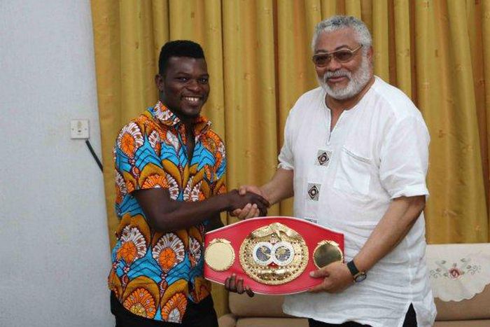 Stay focused, avoid drinking and womanising – Rawlings advises Commey