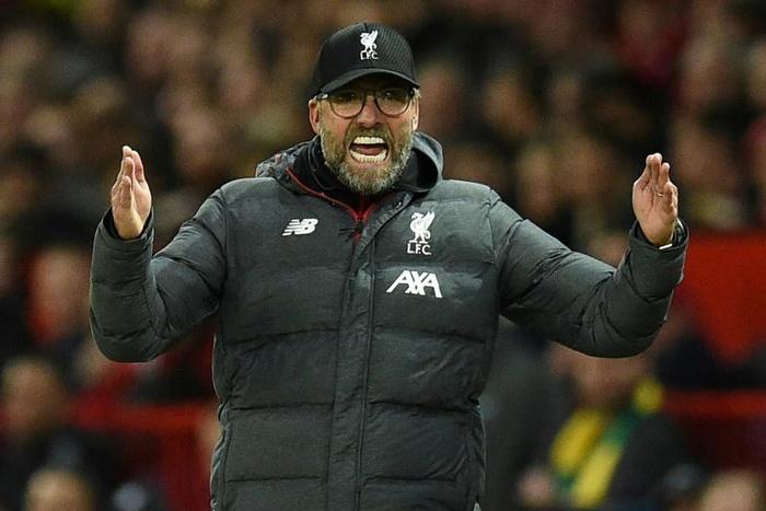 Liverpool manager Jurgen Klopp was frustrated by Manchester United's goal