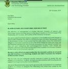 Statement from KNUST management
