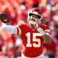 Kansas City Chiefs quarterback Patrick Mahomes has lost his battle to be fit for Sunday's visit of the Green Bay Packers