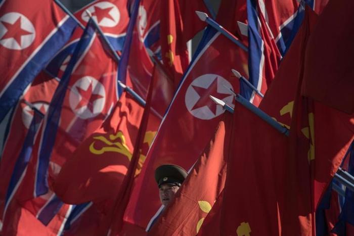 The launch came a day after the North said that Pyongyang had agreed to hold working-level talks with Washington later this week