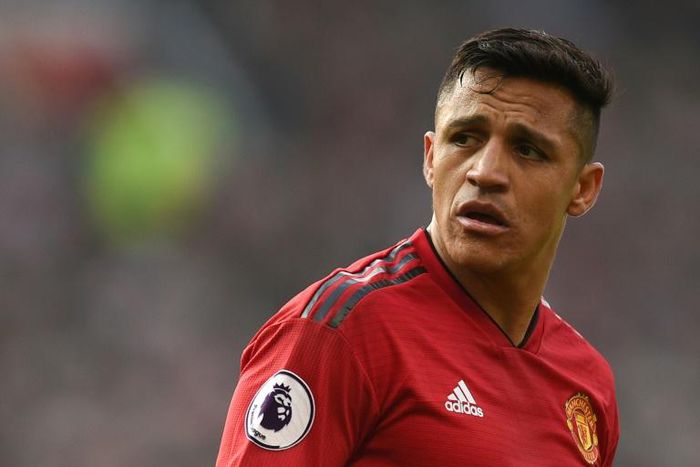 Steep decline: Alexis Sanchez scored just five times for Manchester United