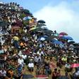 Rohingya refugees attend a ceremony marking the second anniversary of a military crackdown that prompted their exodus from Myanmar. Bangladesh authorities say thousands of refugees have agreed to be moved to an island in the Bay of Bengal