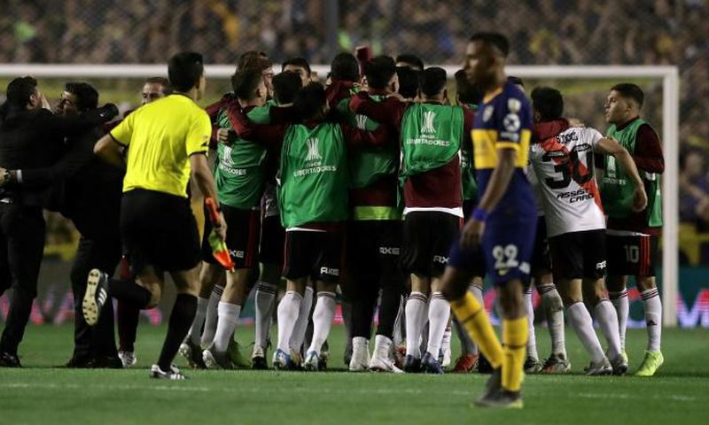 River Plate will play the winners of Wednesday's all-Brazilian clash between Flamengo and Gremio in the final in Santiago next month